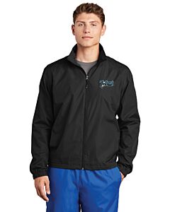 Sport-Tek® Full-Zip Wind Jacket - Left Chest Embroidery - TCNE Golf