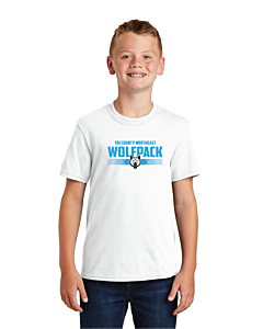 Port &amp; Company® Youth Core Blend Tee - DTG-White