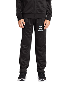 Sport-Tek ® Youth Tricot Track Jogger - Embroidery -Black